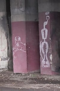 Dazzling Brunette Pisses Into A Flowing Watershed