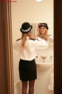 Wpc Lydia Displays Off Her Great Fitting Stockinghs And Underwear As She Changing Her Panties